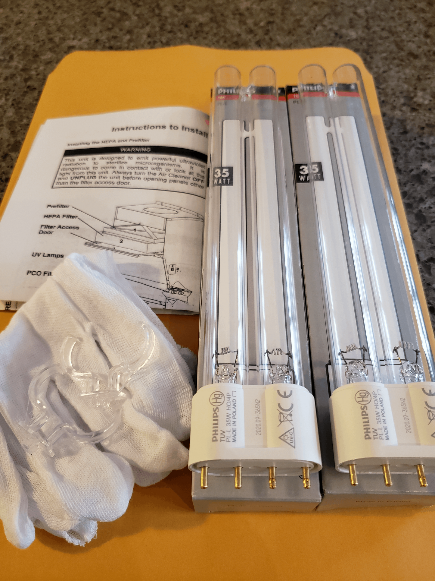 AMP-DM900-0191 - UVC Bulb Kit - Replace Every 2yr