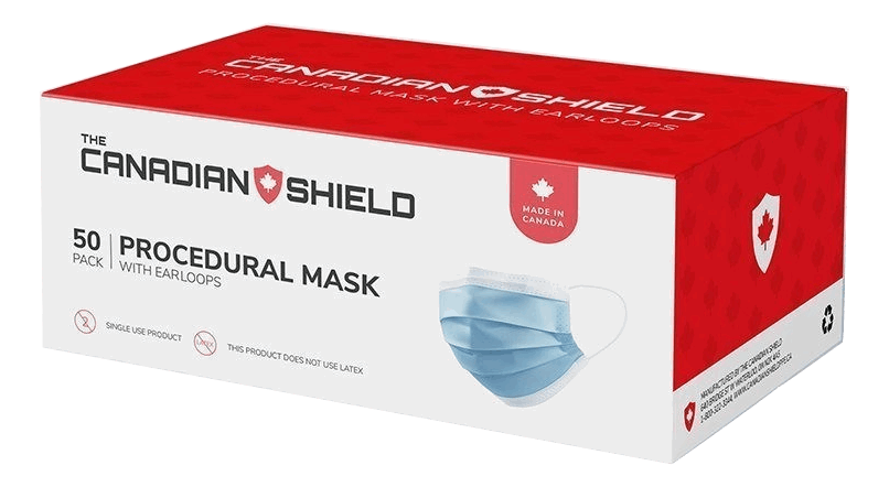 Canadian Made Premium Masks - Non-Surgical (50/Box)